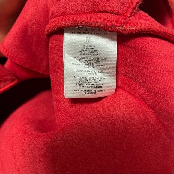 NWT Anthropologie VELVET Lucilla Cropped Faux Fur Jacket M - Picture 7 of 8